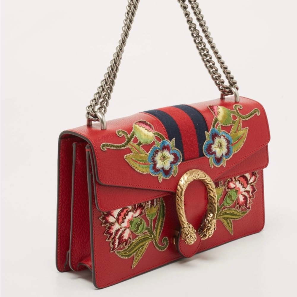 Gucci red Dionysus shoulder bag